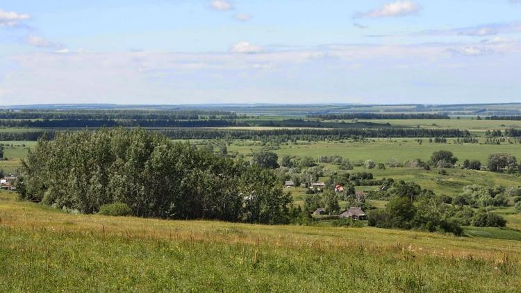 Постер Окрестности поселка Юматово