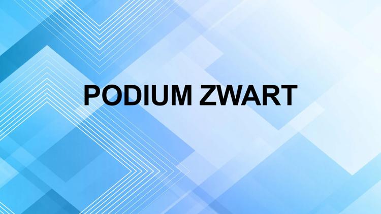 Постер Podium Zwart