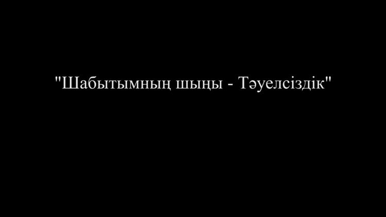 Постер Шабытымның шыңы – Тәуелсіздік