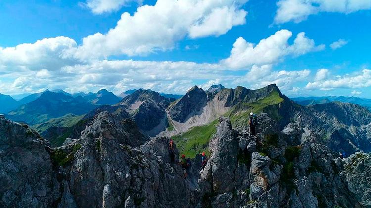 Постер Der Mindelheimer Klettersteig - Einer der schönsten Eisenwege im Allgäu