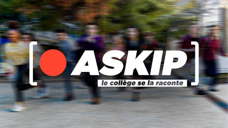 Постер ASKIP, le collège se la raconte