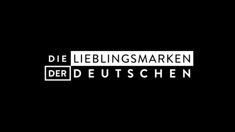 Постер Die Lieblingsmarken der Deutschen