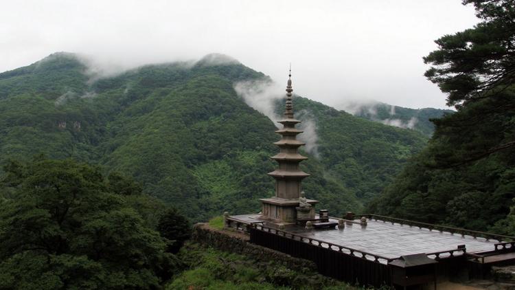 Постер Aerial Mountains - South Korea