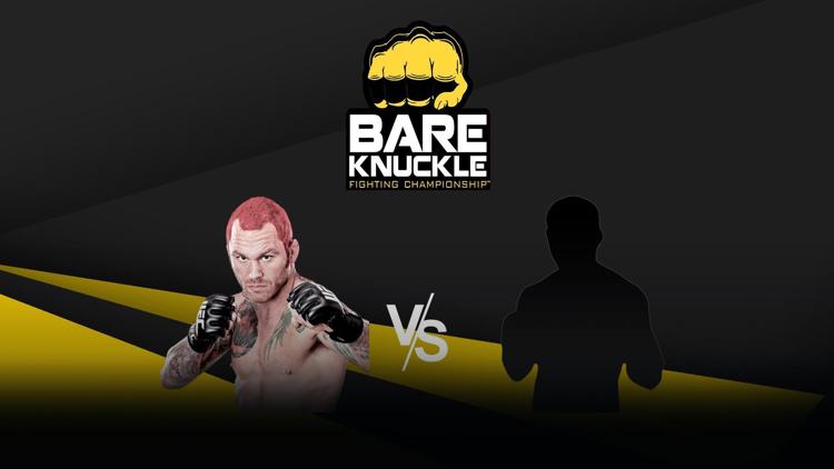 Постер Бокс. Bare Knuckle FC. Крис Либен против Куинтона Генри