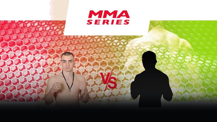 Постер ММА Series Names. В.Руденко vs И.Жумаев