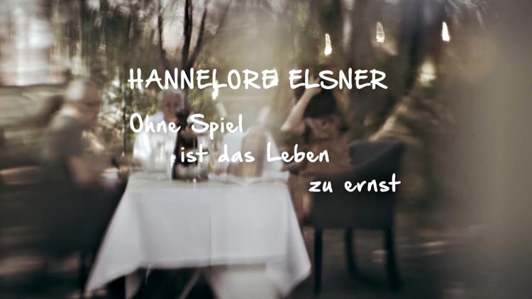 Постер Hannelore Elsner - Ohne Spiel ist mir das Leben zu ernst