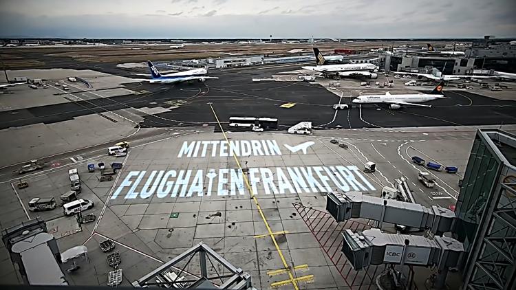 Постер Mittendrin — Flughafen Frankfurt