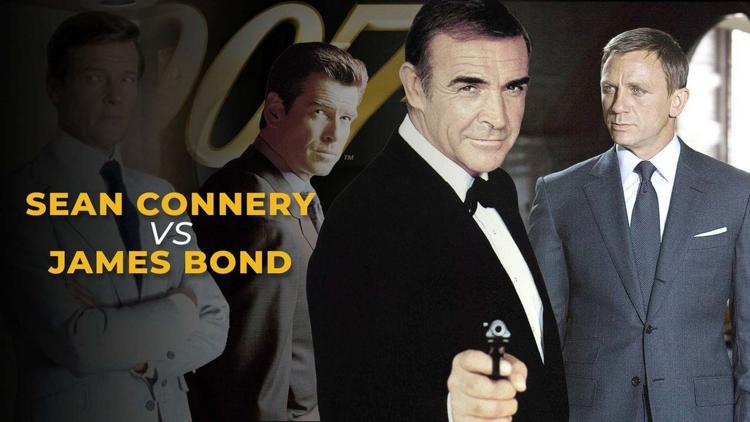 Постер Sean Connery vs James Bond