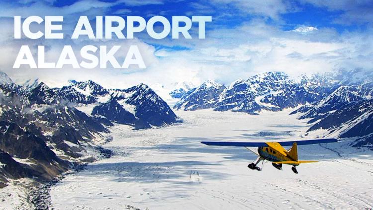 Постер Ice Airport Alaska