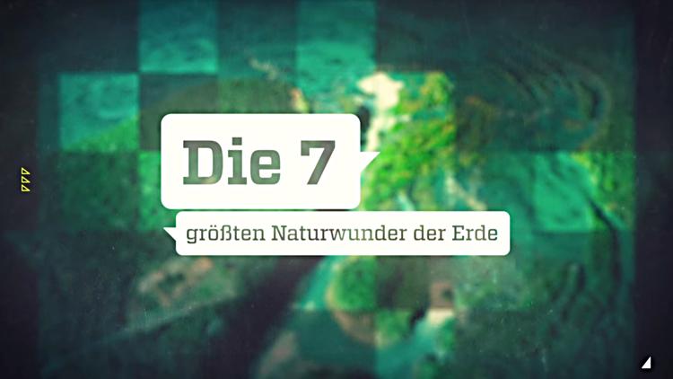 Постер Die sieben größten Naturwunder der Erde