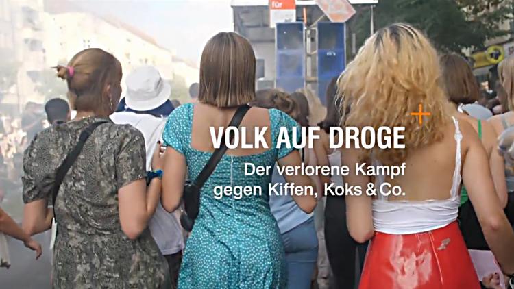 Постер Volk auf Droge — Der verlorene Kampf gegen Kiffen, Koks & Co.