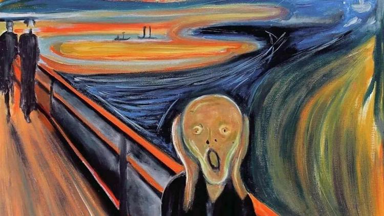 Постер Edvard Munch, un cri dans la nature