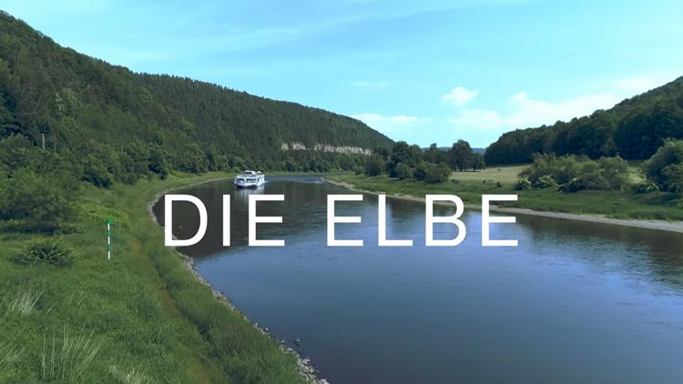 Постер Die Elbe