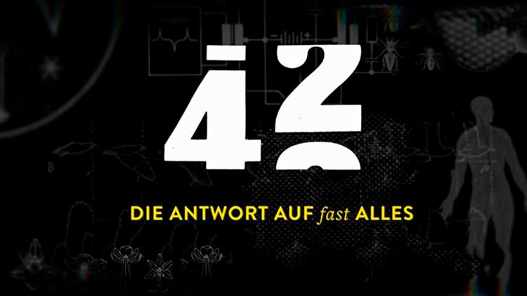 Постер 42 - Die Antwort auf fast alles