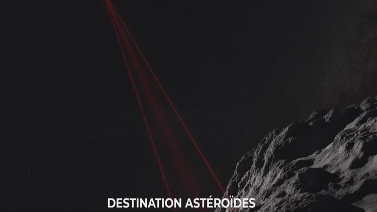 Постер Destination astéroïdes