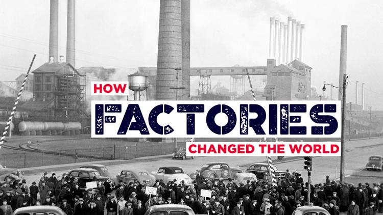 Постер How Factories Changed the World