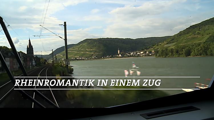 Постер Rheinromantik in einem Zug