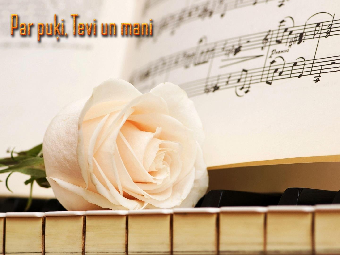 Par puķi, Tevi un mani (par-pui-tevi-un-mani) Музыка