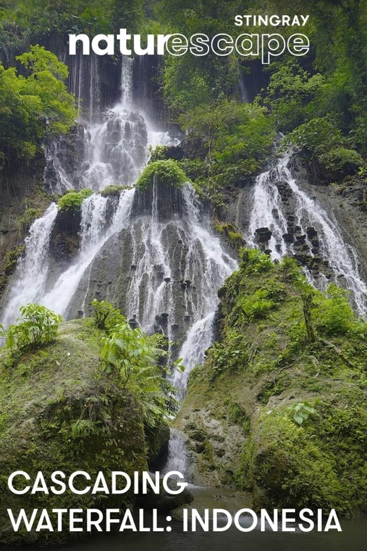 Каскадный водопад: Индонезия (kaskadnyj-vodopad-indonezija) Досуг, хобби