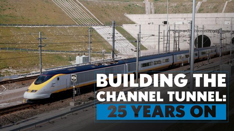 Постер Building the Channel Tunnel: 25 Years On