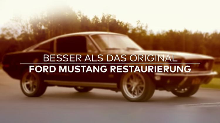 Постер Besser als das Original – Ford Mustang Restaurierung