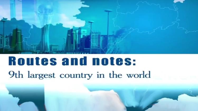 Постер Routes and Notes: the largest country іn the world