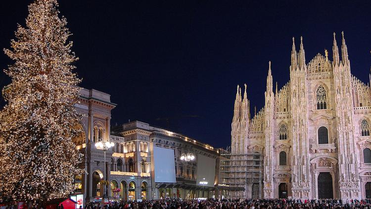 Постер Италия: Milano. Turn on your Christmas wonder