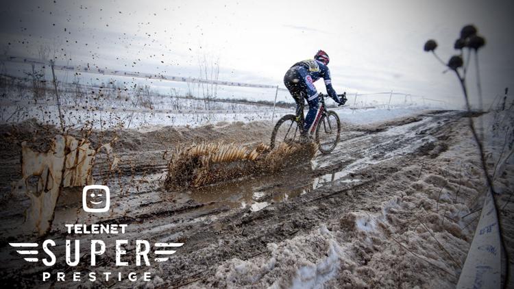 Постер Велоспорт. Велокросс. Superprestige. Финальный этап в Мидделкерке, Бельгия. Мужчины