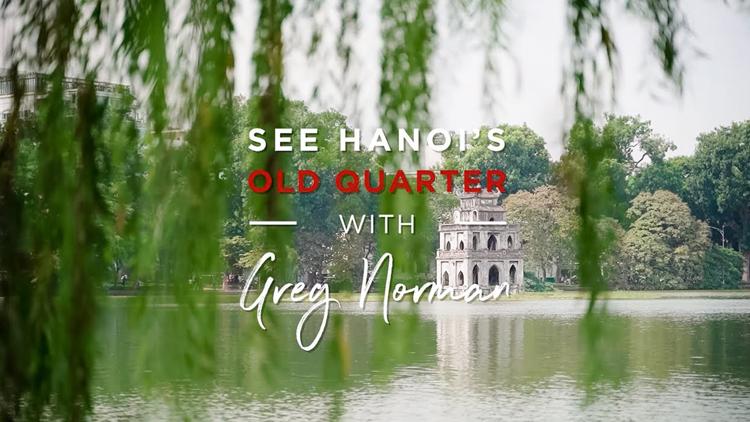 Постер Вьетнам: See Hanoi's Old Quarter with Greg Norman