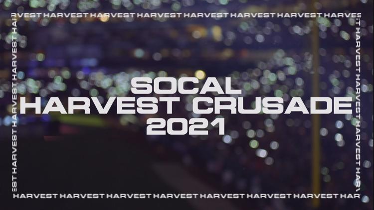 Постер Harvest Crusade 2021