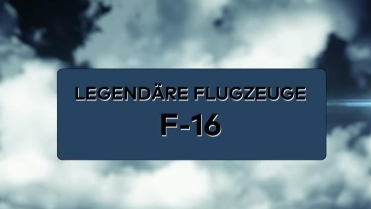 Постер Legendäre Flugzeuge: F-16