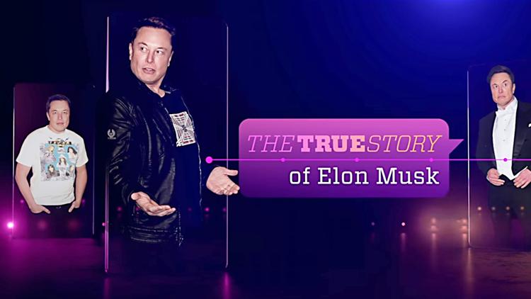 Постер The True Story of Elon Musk