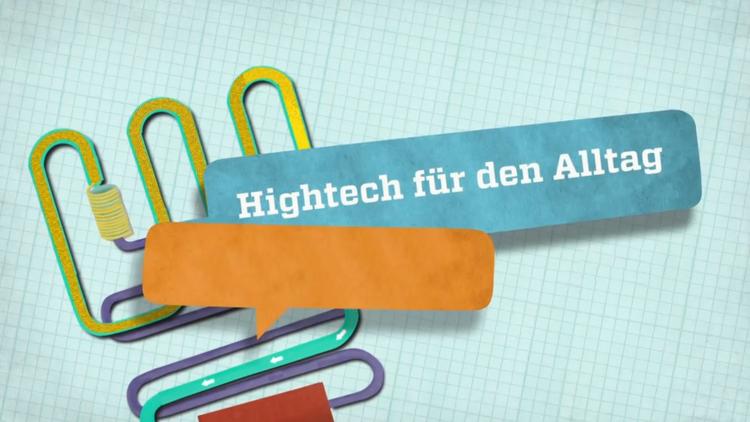 Постер Hightech für den Alltag