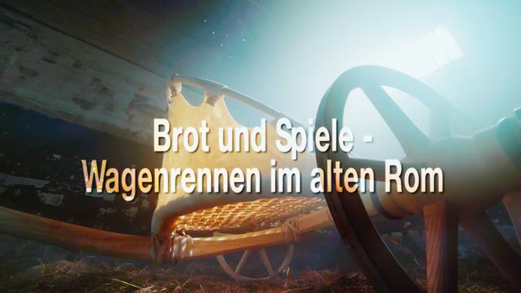 Постер Brot und Spiele — Wagenrennen im alten Rom