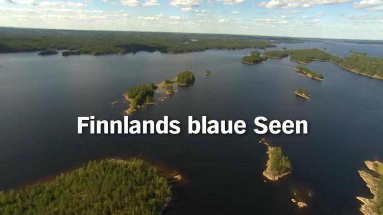 Постер Finnlands blaue Seen