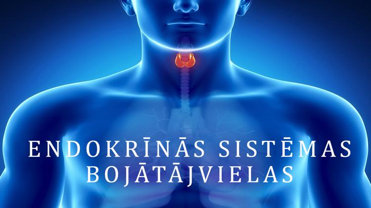 Постер Endokrīnās sistēmas bojātājvielas