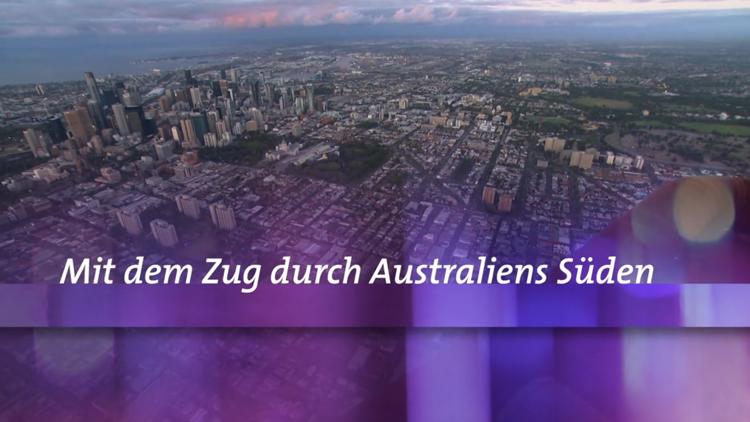 Постер Mit dem Zug durch Australiens Süden