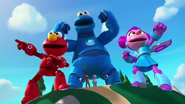 Постер Sesame Workshop's Mecha Builders