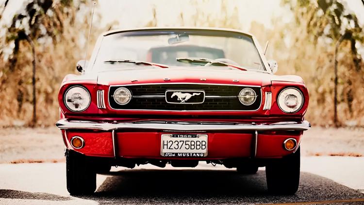 Постер Ford Mustang – die wilde Kiste