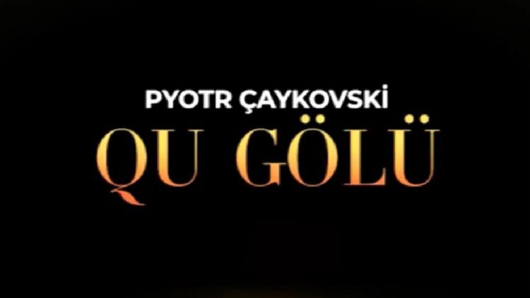 Постер P.Çaykovski «Qu gölü» baleti