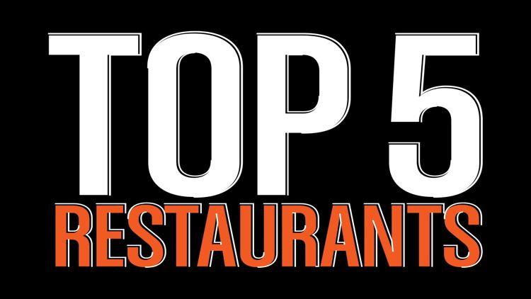 Постер Top 5 Restaurants