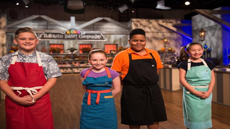 Постер Kids Halloween Baking Championship