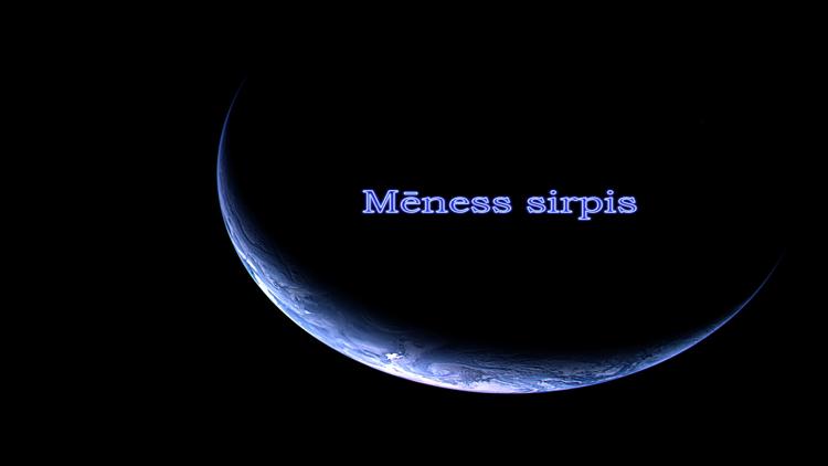 Постер Mēness sirpis