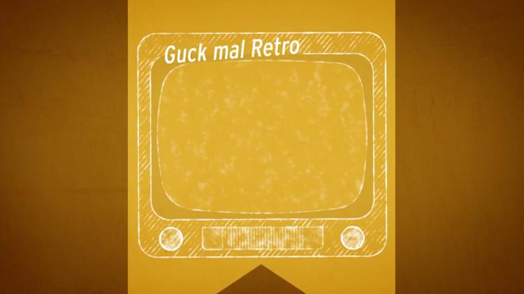 Постер Guck mal Retro