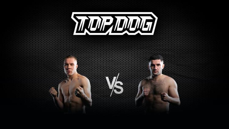 Постер Top Dog FC 12. Николай «Чибис» Чибисов vs Мустафа «Беспощадный» Шарифов