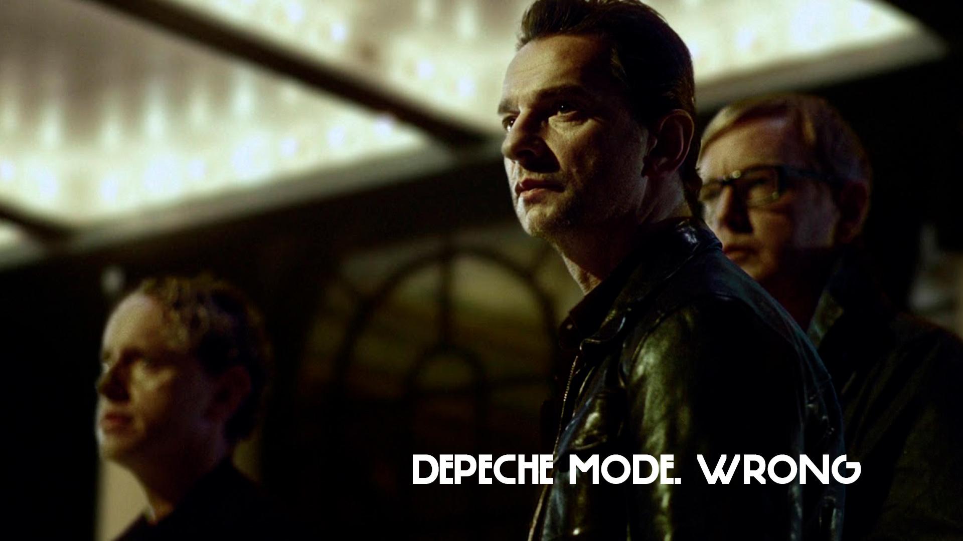Depeche Mode. Wrong (depeche-mode-wrong) Музыка