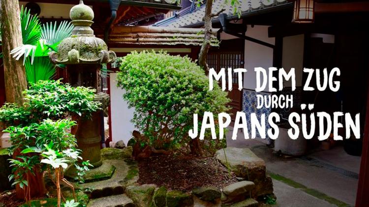 Постер Mit dem Zug durch Japans Süden