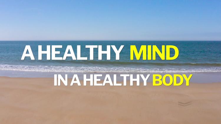 Постер A healthy mind in a healthy body