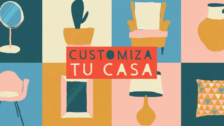 Постер Customiza tu casa