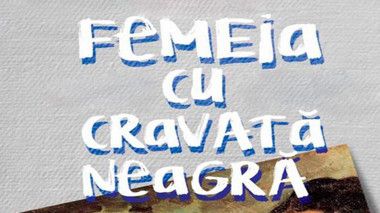 Постер Femeia cu cravată neagră